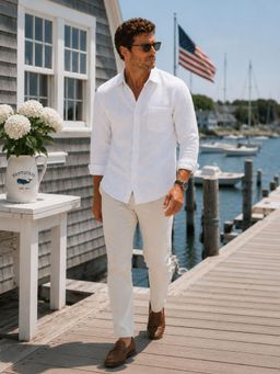 CLUBHAVANA - Nantucket Seersucker Full Sleeves Shirt