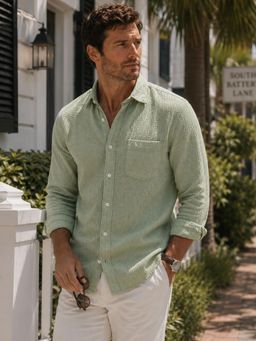 CLUBHAVANA - Charleston- Seersucker Full Sleeves Shirt