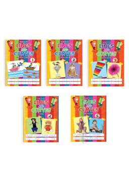 Dreamland - Lines and Curve - Pack (5 Titles) : Children Early Learning Book