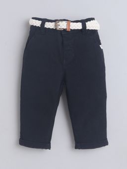 Little Kangaroos - Boys Black Pant with Belt