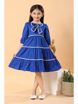 MASTARANG - Girls A-line Blue Dress