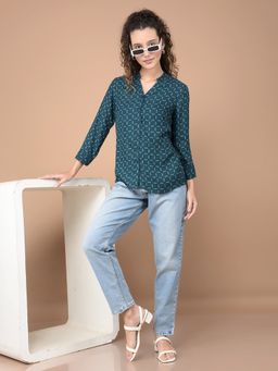 CRIMSOUNE CLUB - Women's Black Checked Shirt