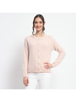 Madame - Button Down Beige Cardigan