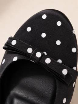 drunch - Black Amalfi Polka Heels
