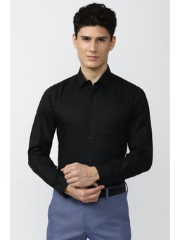 Peter England - Men Black Slim Fit Formal Shirt
