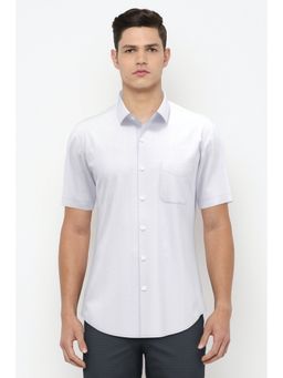 Peter England - Men White Regular Fit Formal Shirt