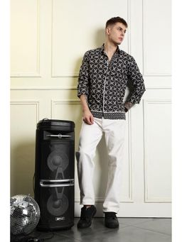 Eszett - Men Multi Color Cotton Printed Casual Shirt