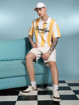 Eszett - Men Brooklyn Oversized Polo T-Shirt