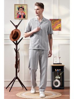 Eszett - Jaquard Grey Co-Ord Set