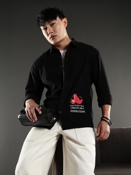 Eszett - Denims Digital Expression Shacket