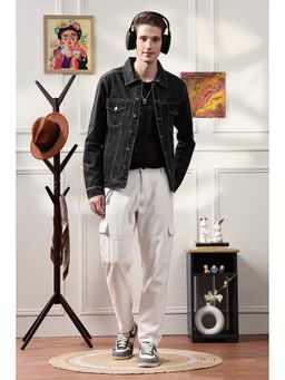 Eszett - Black Tranquil Denim Jacket