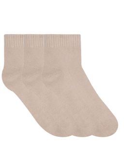 NEXT2SKIN - Womens Terry Thumb Socks - Pack of 3 (Skin)