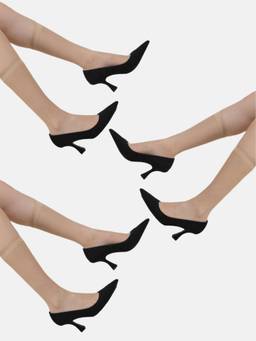 NEXT2SKIN - Women's Ultrathin Transparent Knee Length Stocking Socks Skin (Pack of 3)