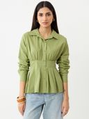 Green color option, Currently selected