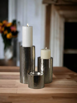 Manor House - Pillar Candle Holder (Set Of 3) 11 Inches