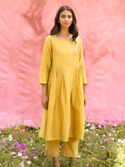 Dressfolk - Golden Waves Dress Set (Set of 2)