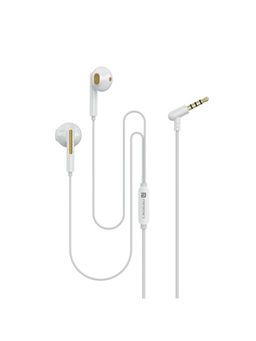 Portronics - Conch 110 in-Ear Wired Earphones with Mic, Powerful Audio, 3.5mm Jack, 1.2M Cable