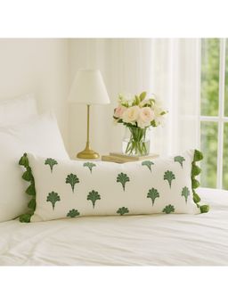 THROW PILLOW - Botanical Tassels Cushion Cover