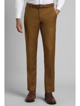 Simon Carter - Brown Solid Trousers