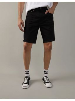 American Eagle - Men Black AirFlex+ 9 Inches Denim Short