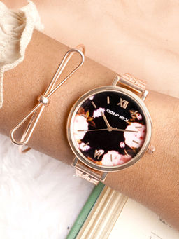 Joker and Witch - Joker & Witch Verdant Bow Watch Bracelet Stack For Women (Pack of 2) (JWBS339)