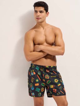 The Bear House - Men's Printed Shorts