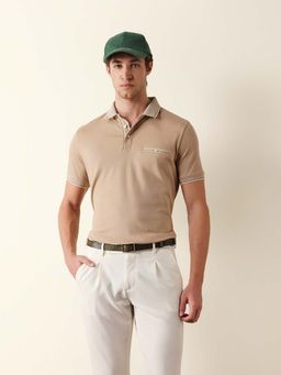 The Bear House - Men's Solid Polo T-Shirt