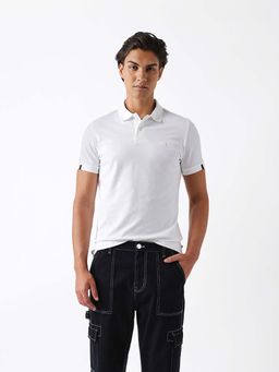 The Bear House - Men's Solid Polo T-Shirt