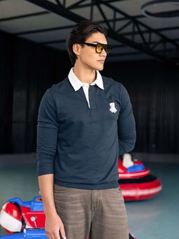 The Bear House - Men's Solid Polo T-Shirt