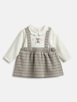 Chicco - Girls Multi-Color Printed Fit & Flare Dress