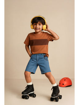 Tales & Stories - Boys Blue Bermuda Shorts