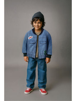 Tales & Stories - Unisex Blue Denim Jacket