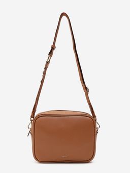 CARPISA ITALIA - Loto Women Crossbody Sling Bag With Detachable Strap - Tan (S)