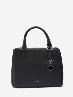 CARPISA ITALIA - Loto Women Satchel Bag With Detachable Strap - Navy Blue (L)