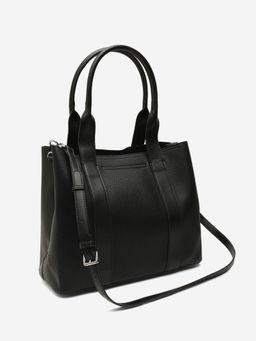 CARPISA ITALIA - Edvige Women Tote Bag With Detachable Strap - Black (L)