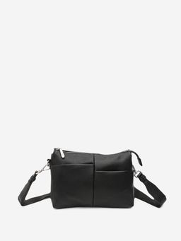CARPISA ITALIA - Yukon Women Crossbody Sling Bag With Detachable Strap - Black (S)