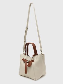 CARPISA ITALIA - Ontario Women Handbag With Detachable Strap - Cream (M)