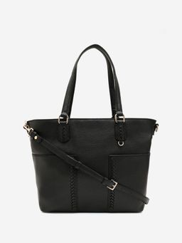 CARPISA ITALIA - Yukon Women Tote Bag With Detachable Strap - Black (L)