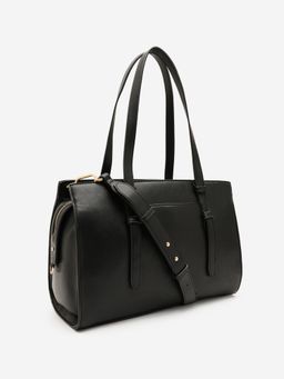 CARPISA ITALIA - Scilla Women Tote Bag With Detachable Strap - Black (L)