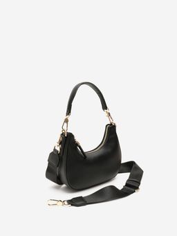 CARPISA ITALIA - Winona Women Sling Bag With Detachable Strap - Black (S)