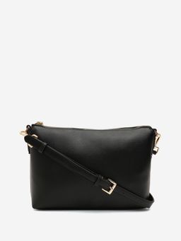 CARPISA ITALIA - Winona Women Sling Bag With Detachable Strap - Black (S)