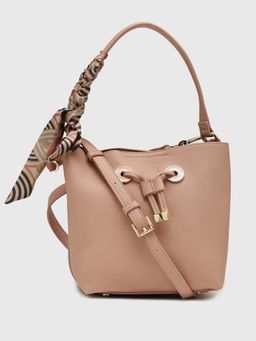 CARPISA ITALIA - Audrey Women Bucket Bag with Detachable Strap - Pink (S)