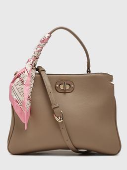 CARPISA ITALIA - Jackie Women Crossbody Sling Bag With Detachable Strap - Taupe (M)