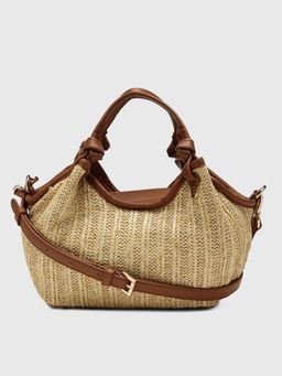 CARPISA ITALIA - Grazia Women Handbag With Detachable Strap - Tan (S)