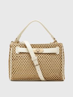 CARPISA ITALIA - Junco Women Handbag With Detachable Strap - Off White