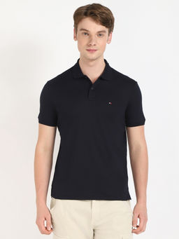 Tommy Hilfiger - Solid Regular-Fit Cotton Polo T-Shirt
