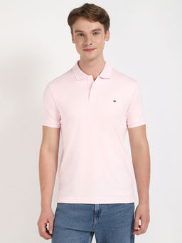 Tommy Hilfiger - Solid Regular-Fit Cotton Polo T-Shirt