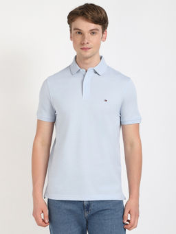 Tommy Hilfiger - Solid Regular-Fit Cotton Polo T-Shirt