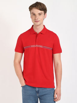 Tommy Hilfiger - Logo Regular-Fit Cotton Polo T-Shirt