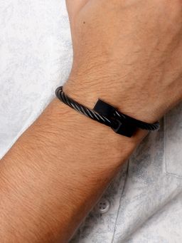 Joker and Witch - Joker & Witch Gunmetal Twisted Kada